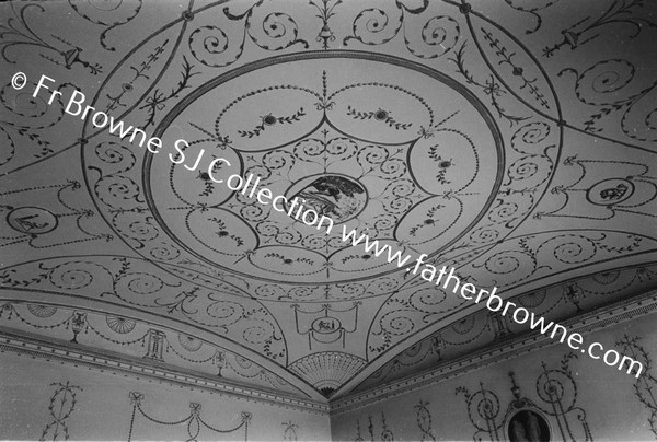 ITALIAN LEGATION  LUCAN HOUSE  CEILING OF SALOON    STAPLETON